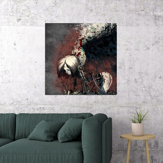 Alita: Battle Angel Movie Poster Sci-fi Film Wall Art Manga Adaptation Print - xonomax