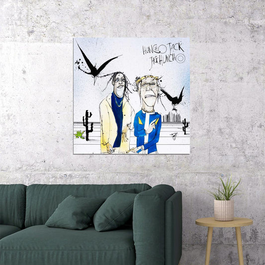 Migos Quavo Huncho Album Cover Art Music Poster Hip-hop Wall Print - xonomax