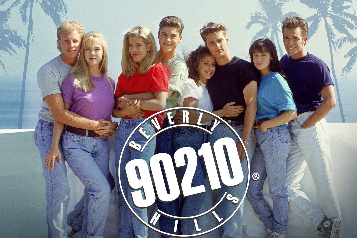 90210 Tv Series Movie Poster Drama Series Wall Art 80s 90s Show Print - xonomax