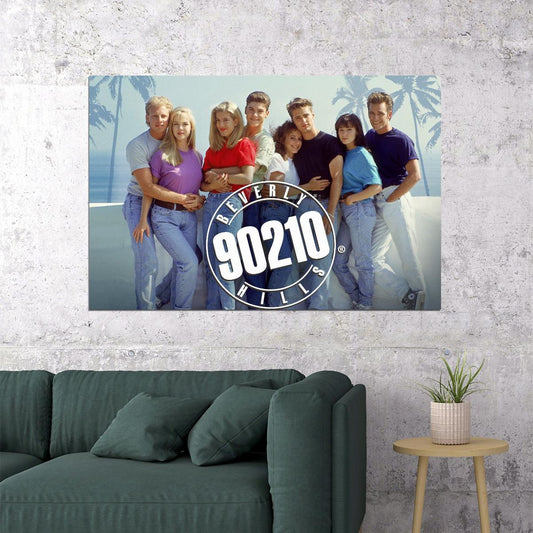 90210 Tv Series Movie Poster Drama Series Wall Art 80s 90s Show Print - xonomax