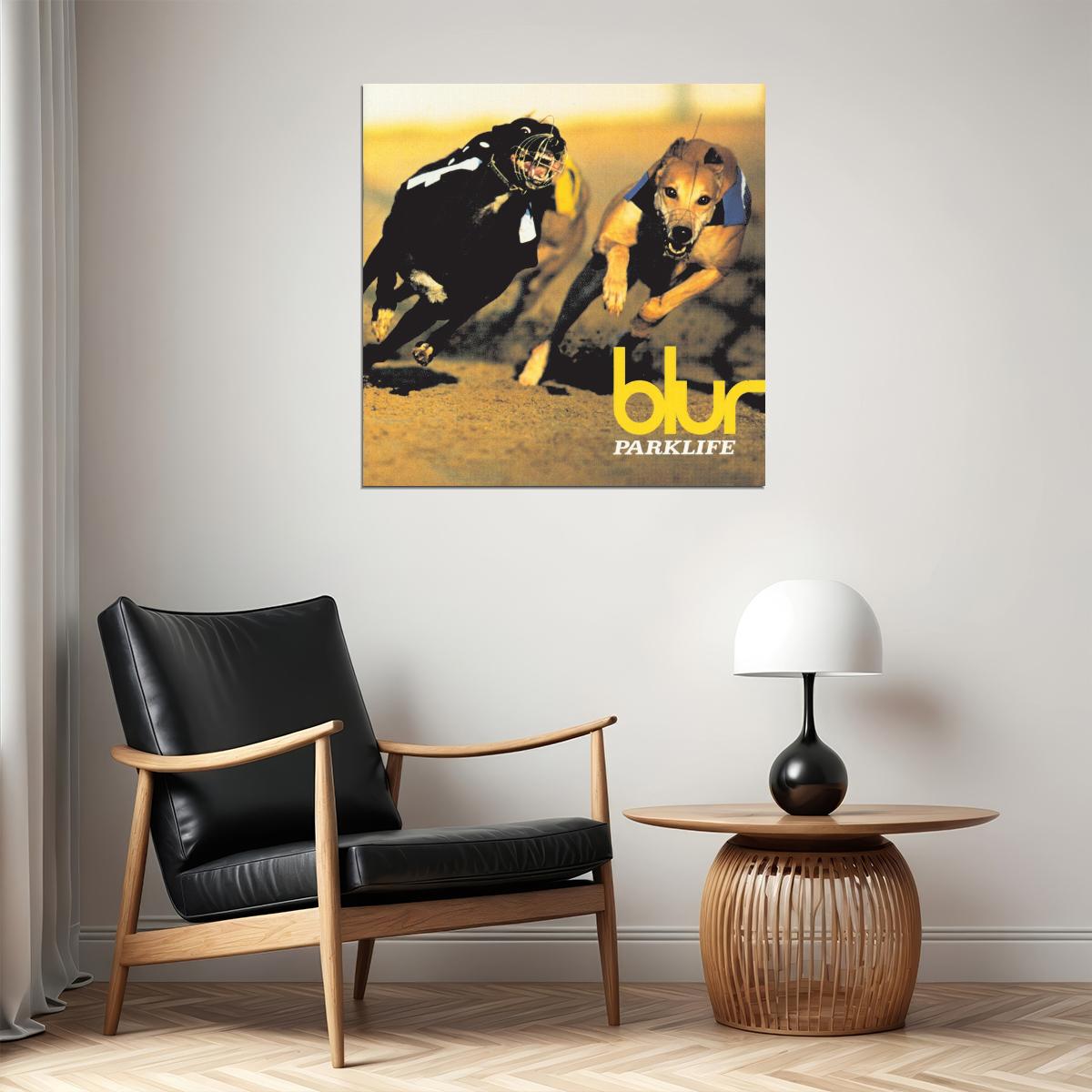Blur Parklife Album Cover Art Britpop Music Poster Band Music Print - xonomax