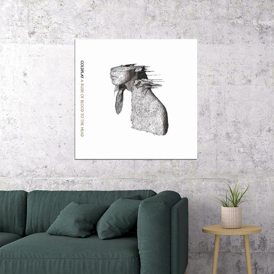 Coldplay Album Cover Art Alternative Rock Music Poster Band Music Print - xonomax