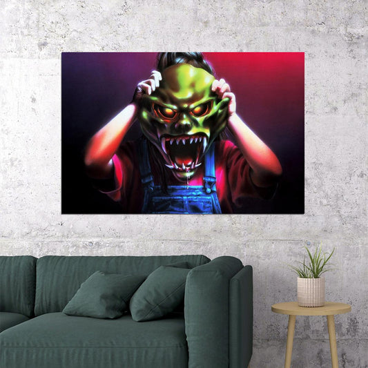 Goosebumps Tv Series Movie Poster Horror Fiction Wall Art R.l. Stine Classic Print - xonomax