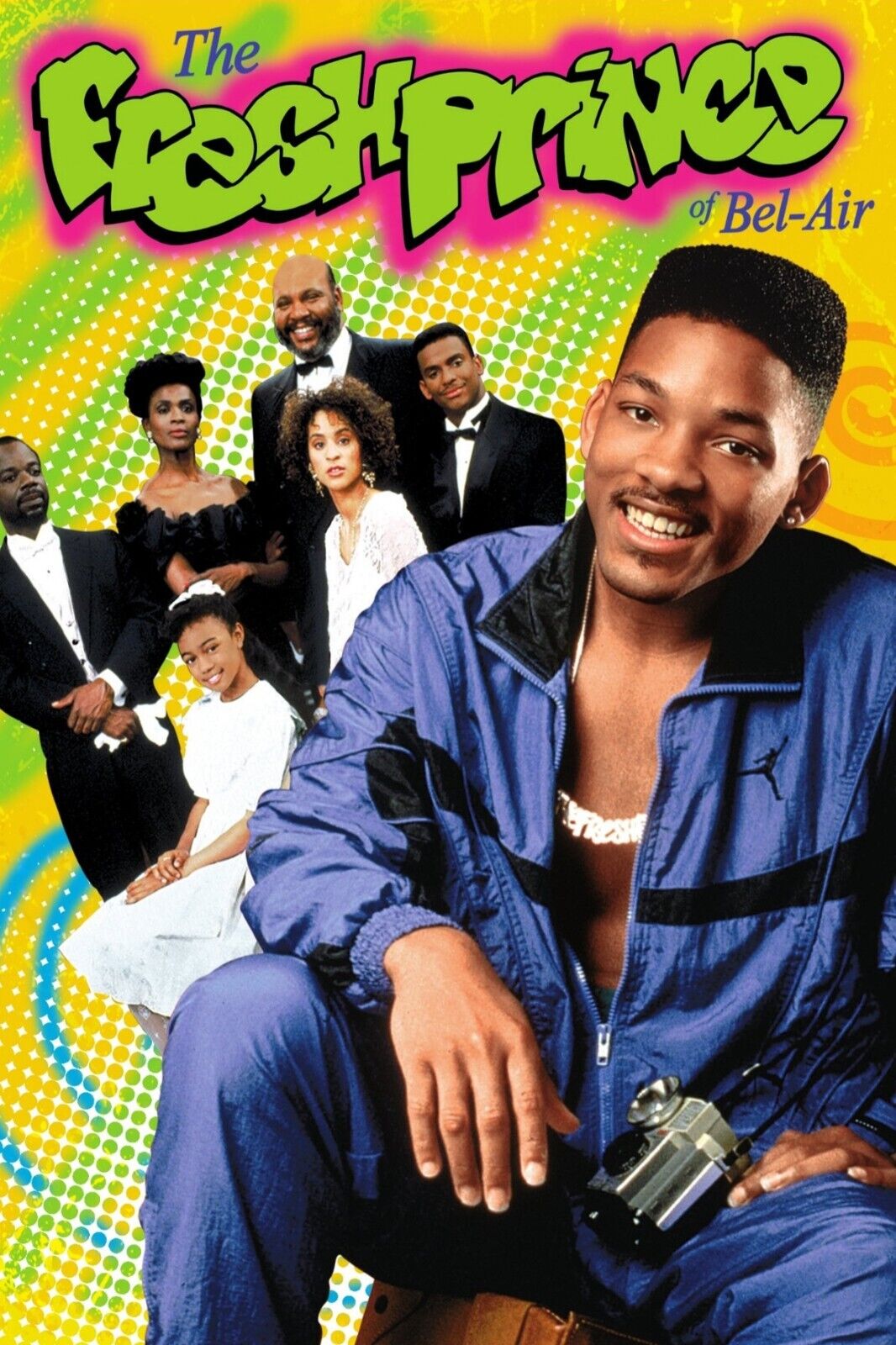 The Fresh Prince Of Bel-air Will Smith Tv Show Poster Iconic 90s Sitcom Art Print - xonomax