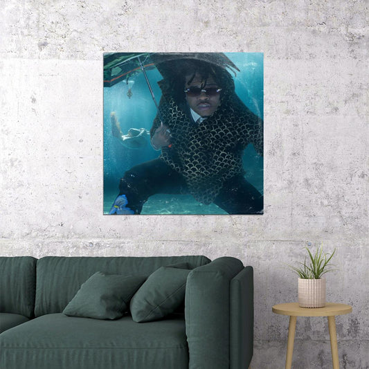 Gunna Drip Or Drown 2 Album Cover Art Hip-hop Music Poster Rap Artist Music Print - xonomax