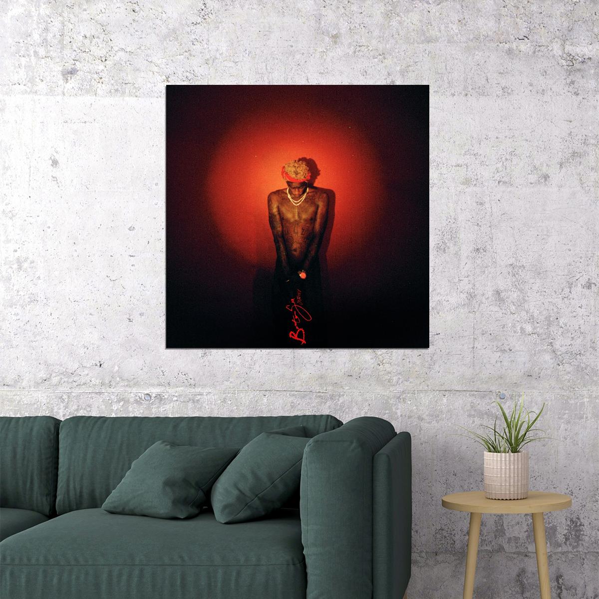 Young Thug Barter 6 Album Cover Art Rapper Music Poster - xonomax