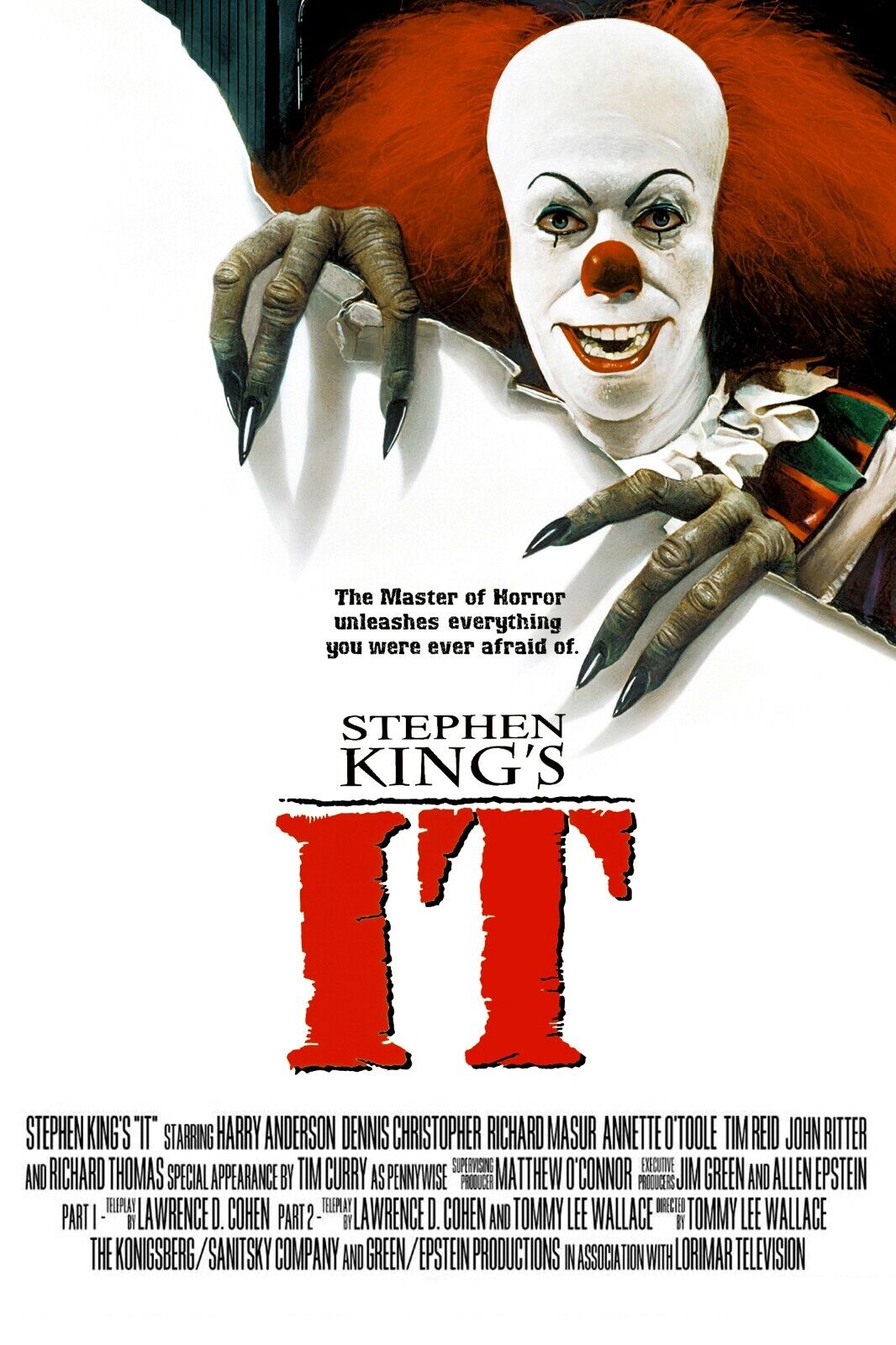 Pennywise It Movie Poster Horror Film Wall Art - xonomax