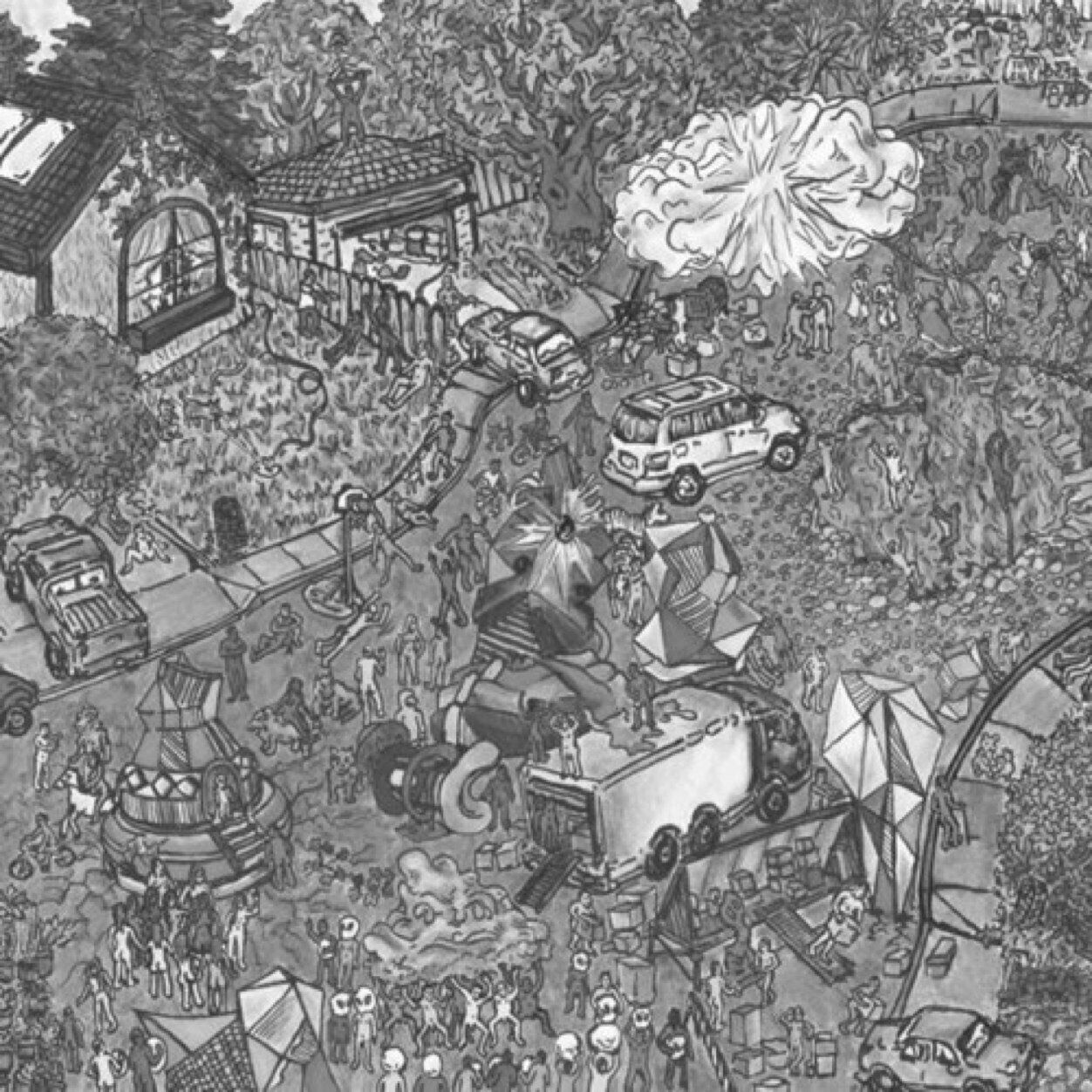 Childish Gambino Culdesac Album Cover Art Hip-hop Music Poster Rap Artist Print - xonomax