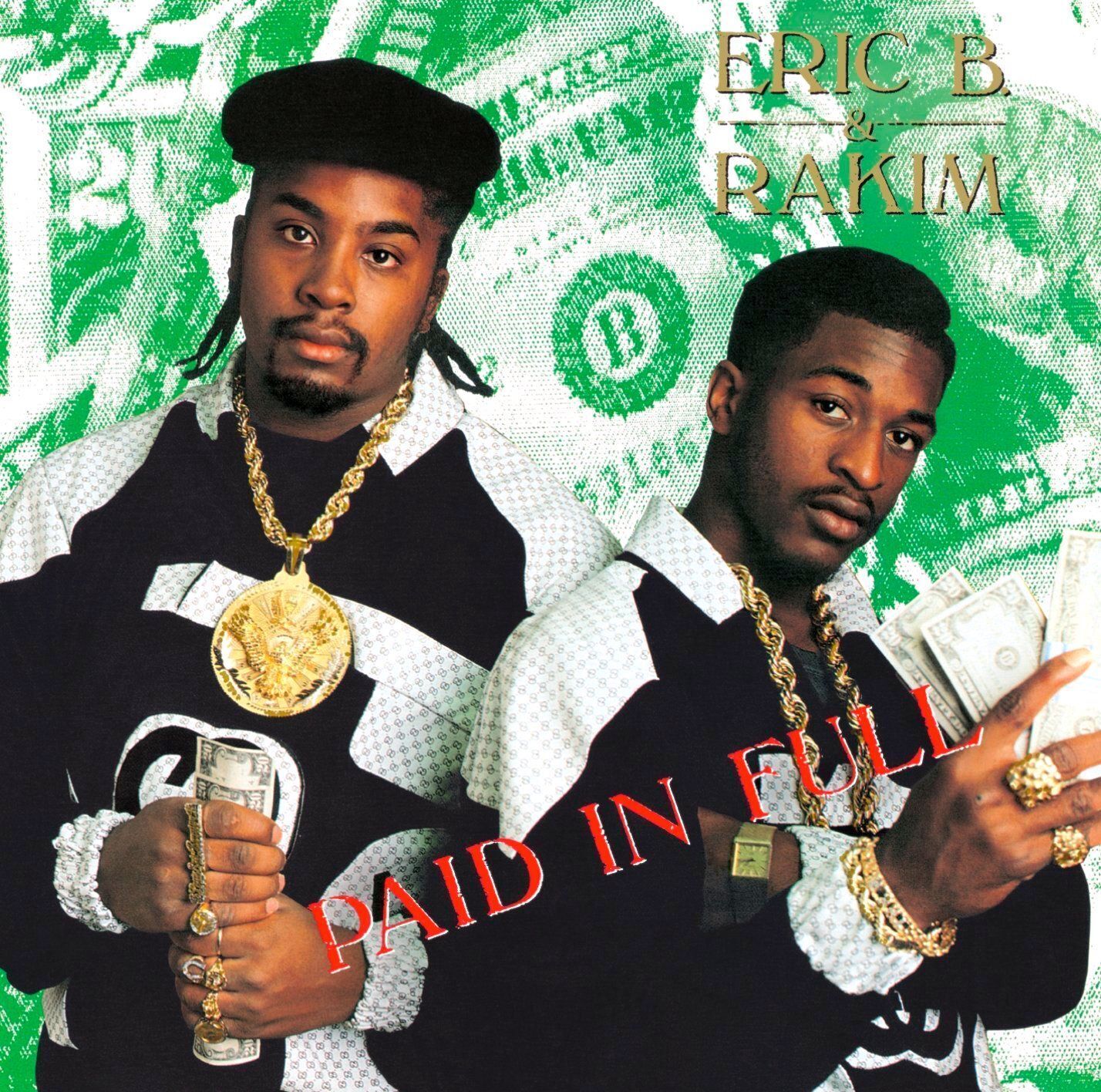 Poster - Eric B. & Rakim Paid In Full Album Cover Art Hip-hop Poster - Eric B. & Rakim Paid In Full Album Cover Art Hip-hop