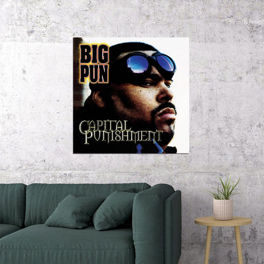 Big Pun Capital Punishment Album Cover Art Hip-hop Music Poster Rap Artist Print - xonomax