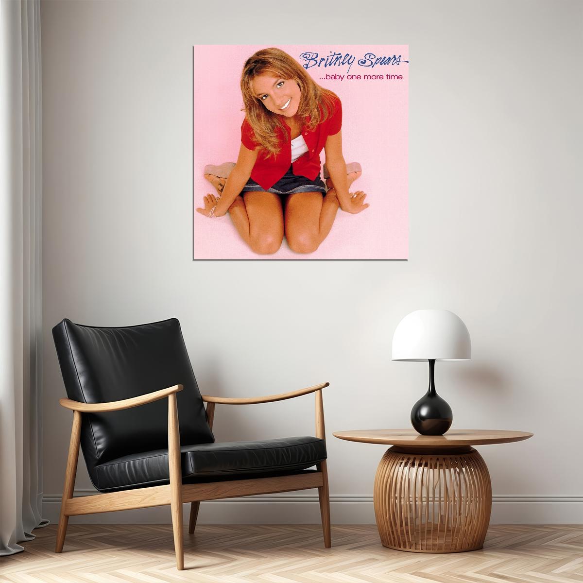 Britney Spears Album Cover Art Pop 90s 00s Music Poster Celebrity Music Print - xonomax