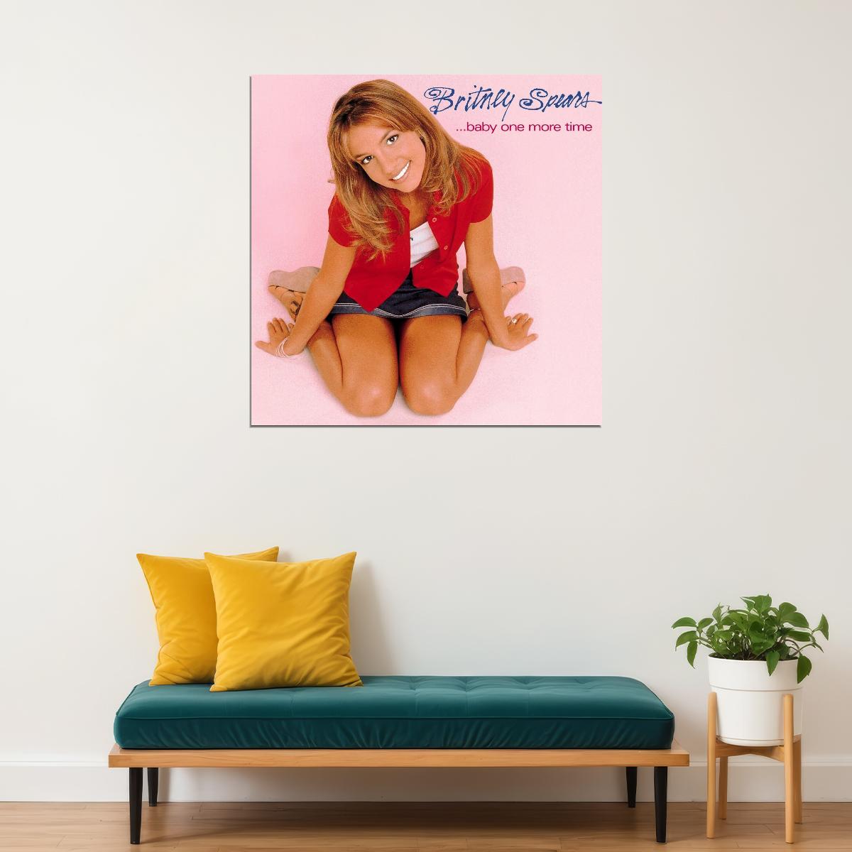 Britney Spears Album Cover Art Pop 90s 00s Music Poster Celebrity Music Print - xonomax
