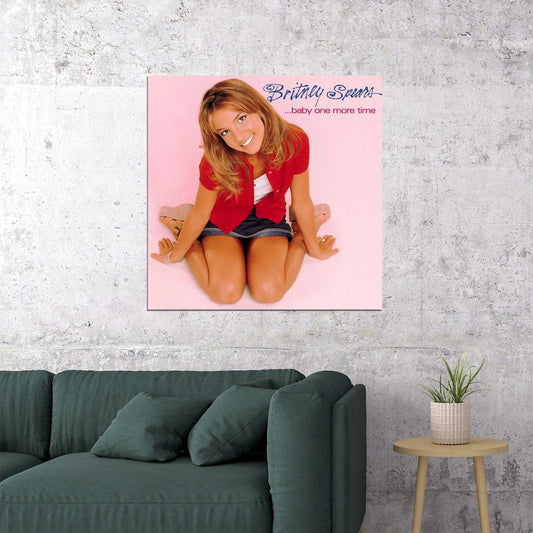 Britney Spears Album Cover Art Pop 90s 00s Music Poster Celebrity Music Print - xonomax