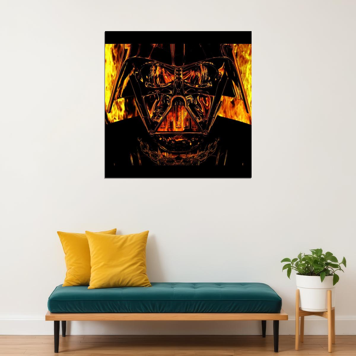 Star Wars Darth Vader Sci-fi Movie Poster - xonomax