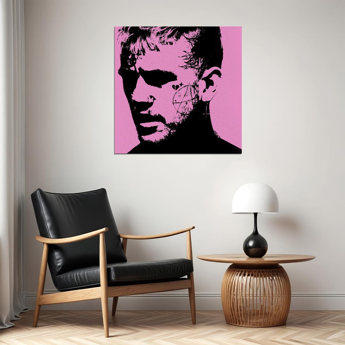 Lil Peep Rap Music Poster Rapper Wall Art - xonomax