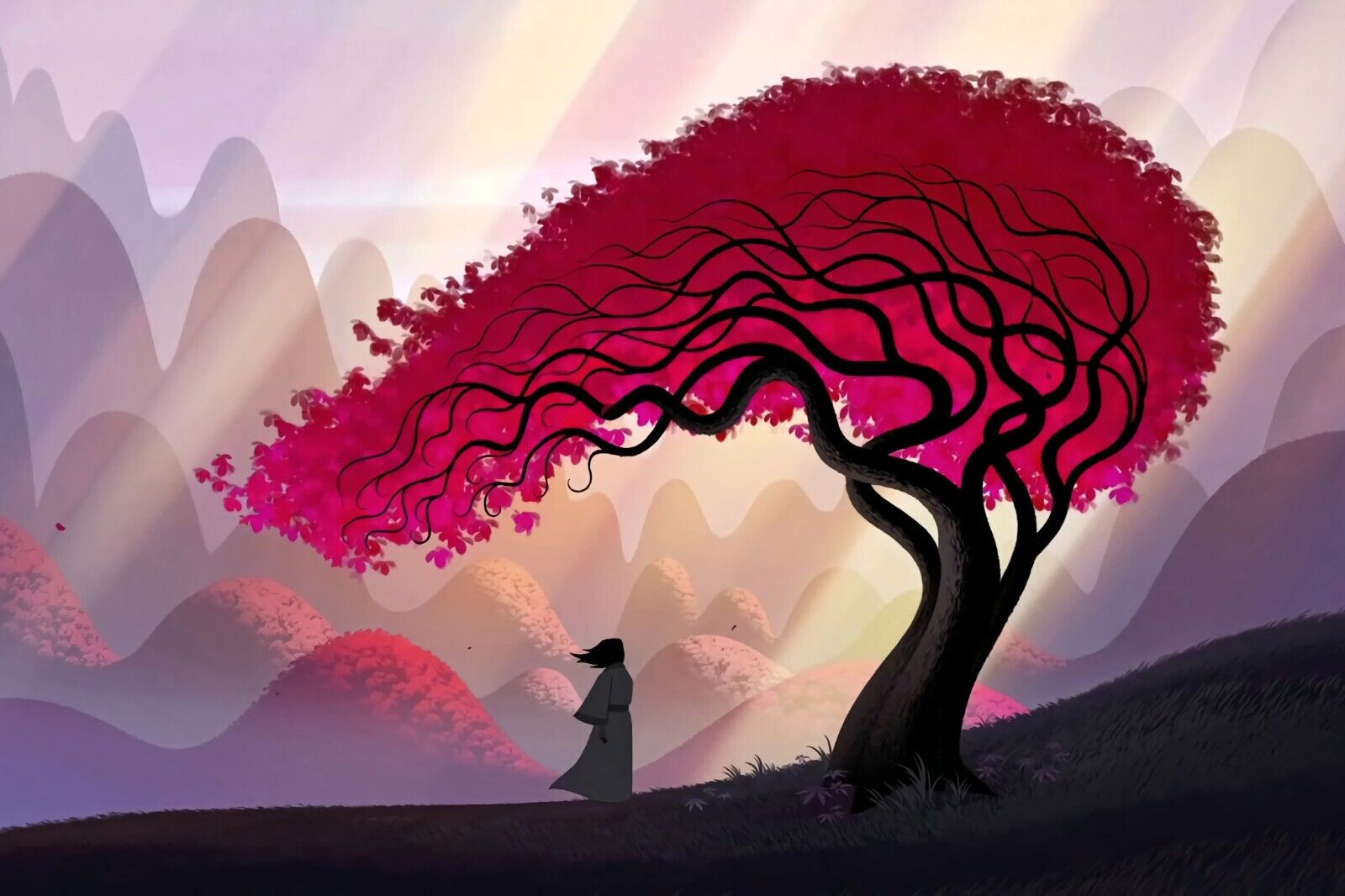 Samurai Jack Animated Series Poster – 16x24 Multicolor Wall Art For Bedroom