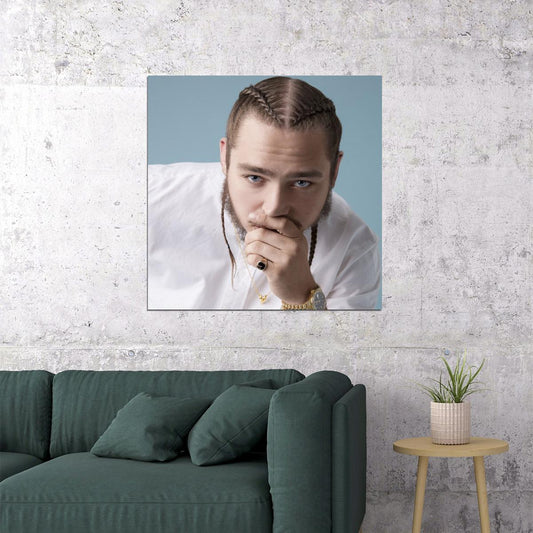 Post Malone Music Poster Rap Hip-hop Artist Wall Print - xonomax