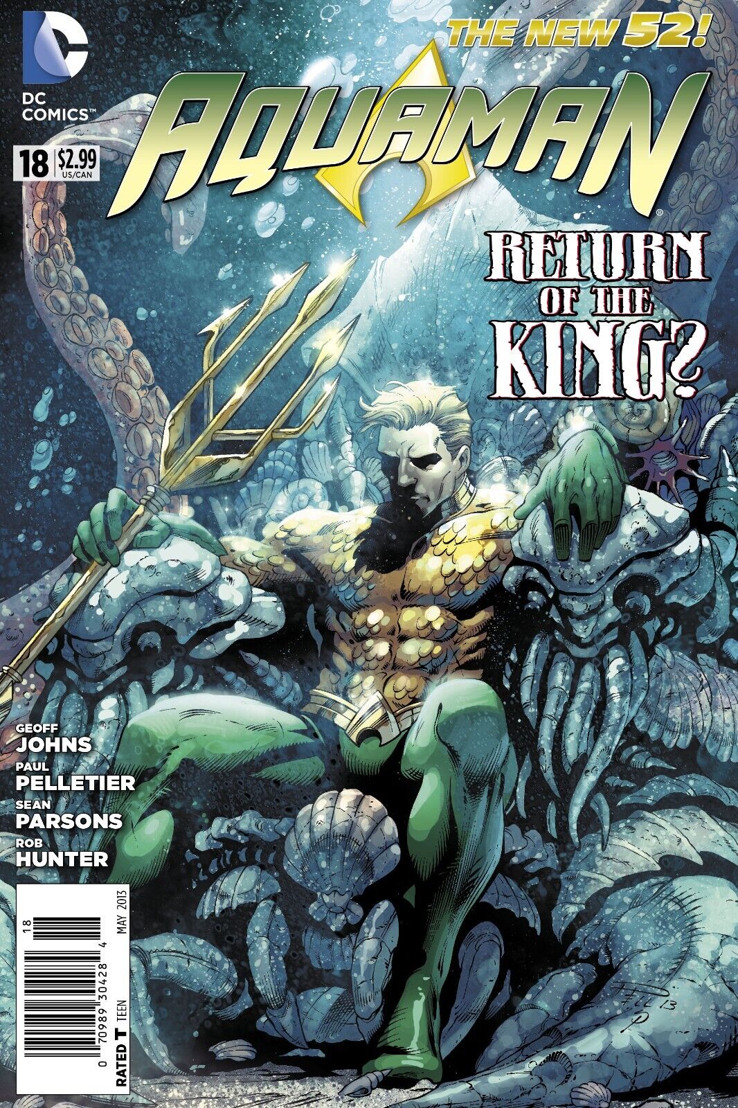 Aquaman Movie Poster Dc Comics Superhero Wall Art Comic Book Film Print - xonomax