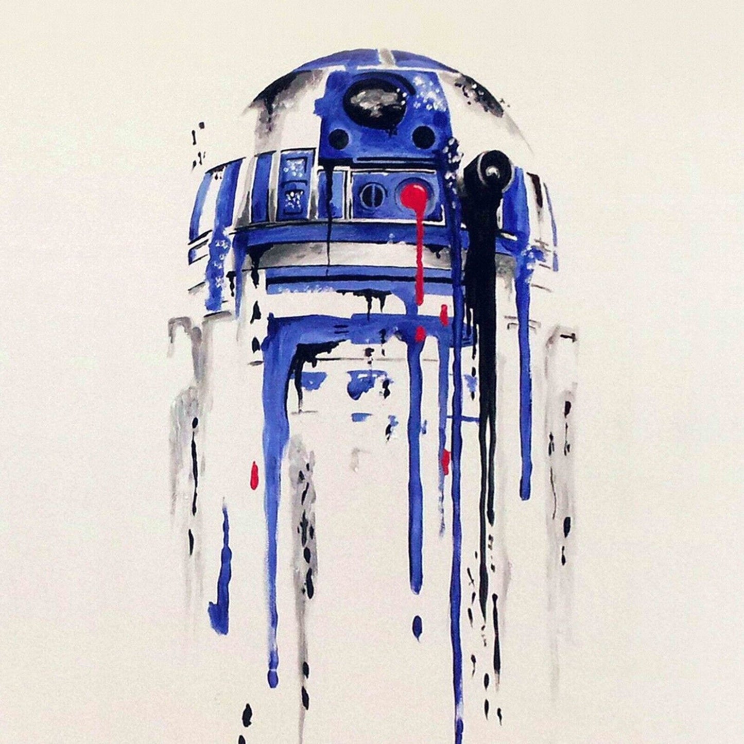 Star Wars R2d2 Sci-fi Movie Poster - xonomax