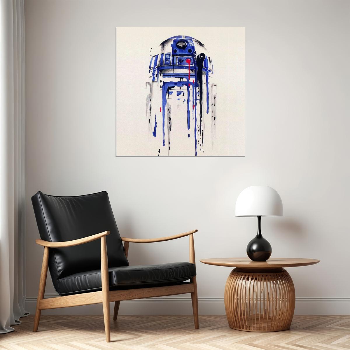 Star Wars R2d2 Sci-fi Movie Poster - xonomax