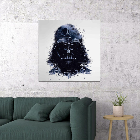 Star Wars Darth Vader Sci-fi Movie Poster - xonomax