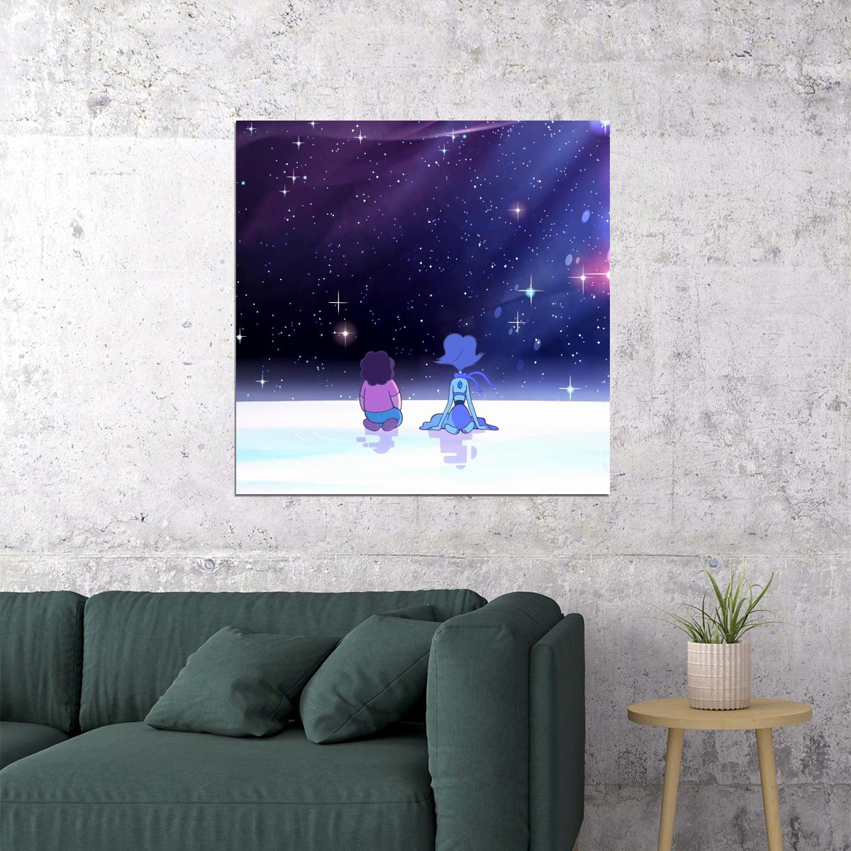 Steven Universe Tv Show Movie Poster Animated Series Kids Print