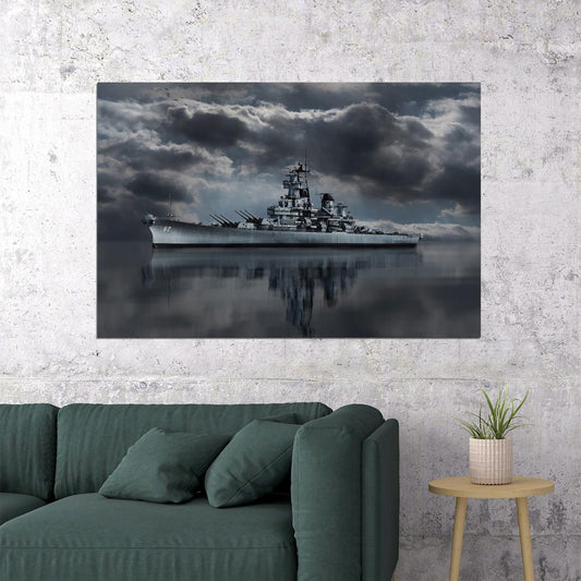 Warship Battleship World Of Warships Video Game Poster - xonomax