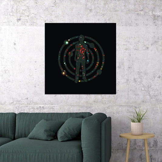 Kid Cudi Satellite Flight: The Journey To Mother Album Cover Art Music Poster Rap Wall Print - xonomax