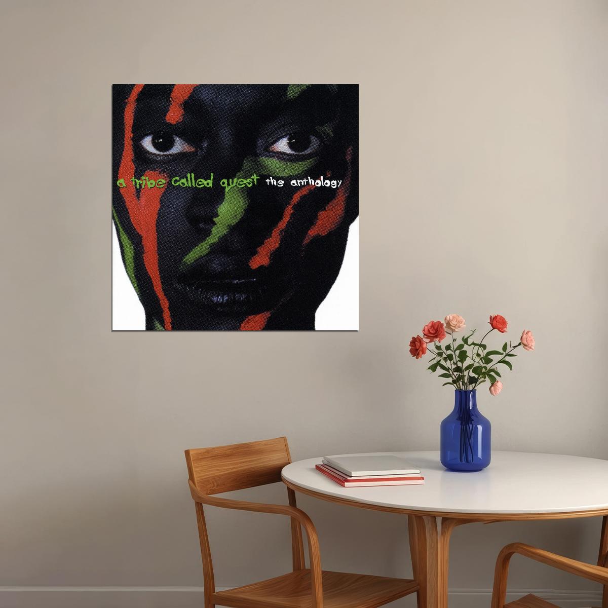 A Tribe Called Quest The Anthology Album Cover Art Hip-hop Music Poster Rap Print - xonomax