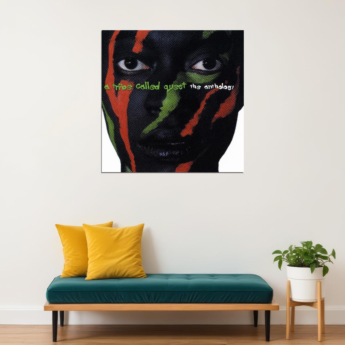 A Tribe Called Quest The Anthology Album Cover Art Hip-hop Music Poster Rap Print - xonomax