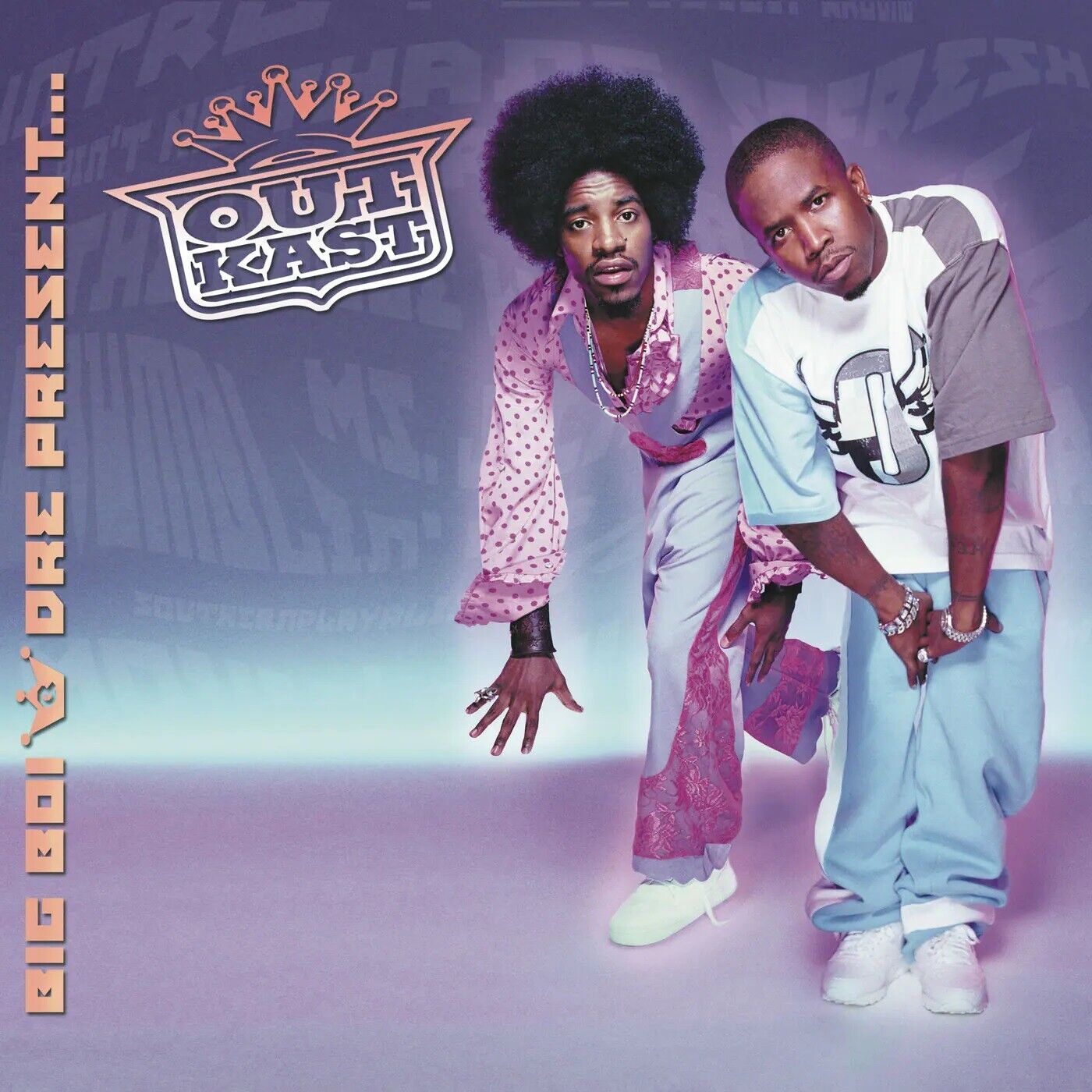 Outkast Big Boi And Dre Present... Outkast Album Cover Art Hip-hop Music Poster Wall Print - xonomax