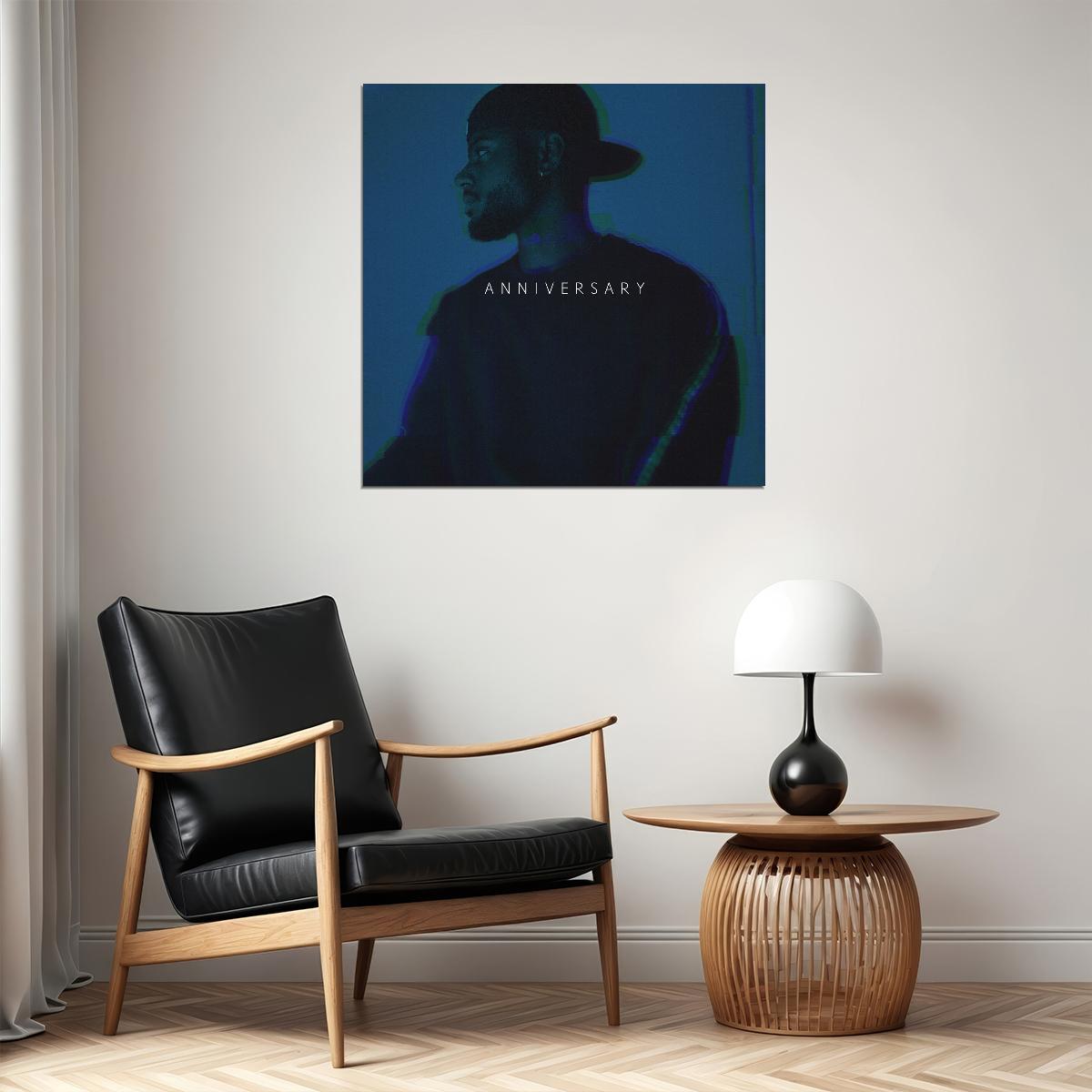 Bryson Tiller N I E S Y Album Cover Art R&b Music Poster Singer Music Print - xonomax