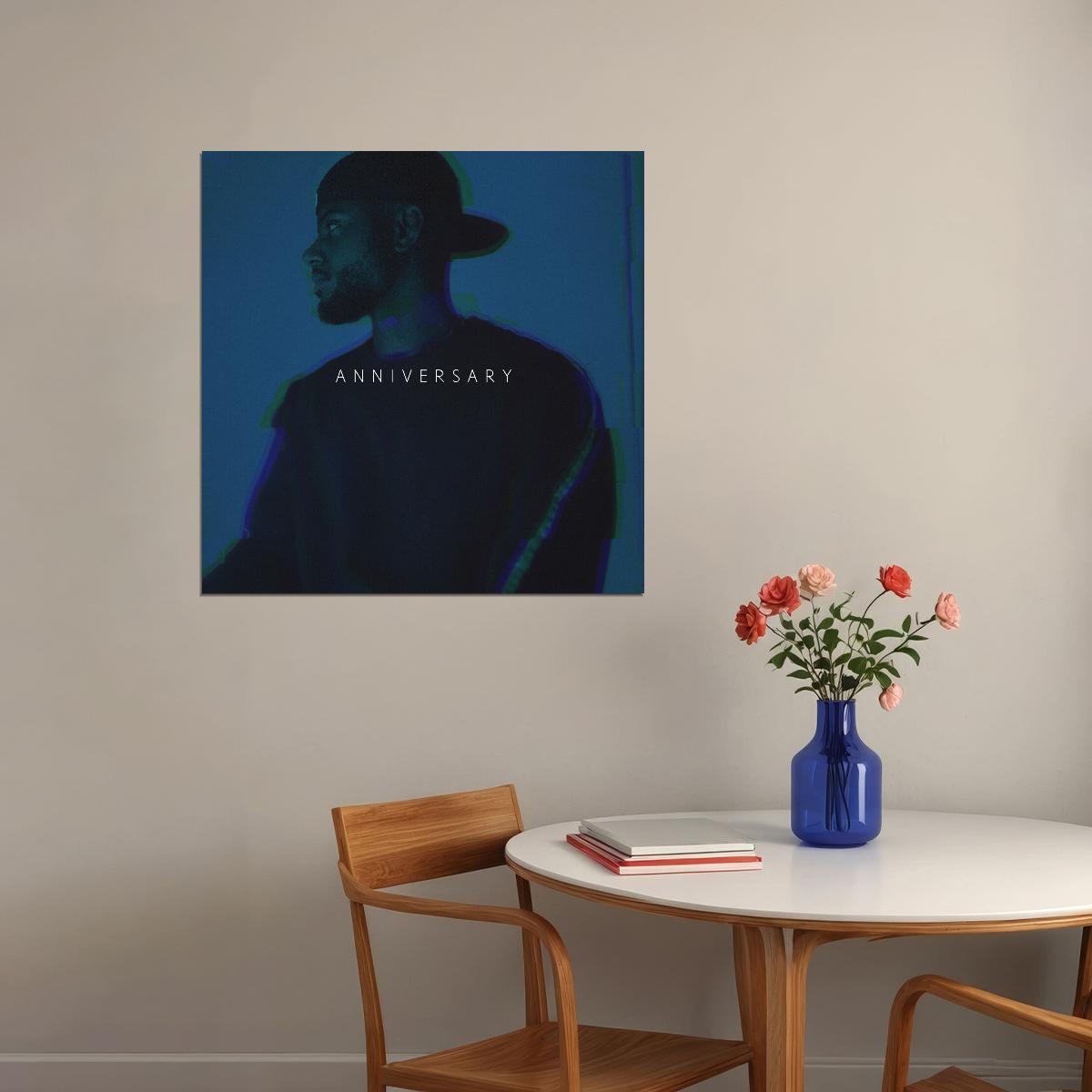 Bryson Tiller N I E S Y Album Cover Art R&b Music Poster Singer Music Print - xonomax