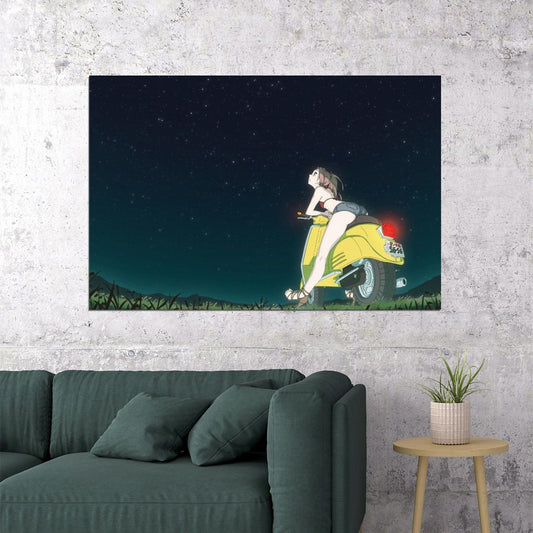 Flcl Anime Poster Japanese Animation Wall Art Sci-fi Manga Print - xonomax
