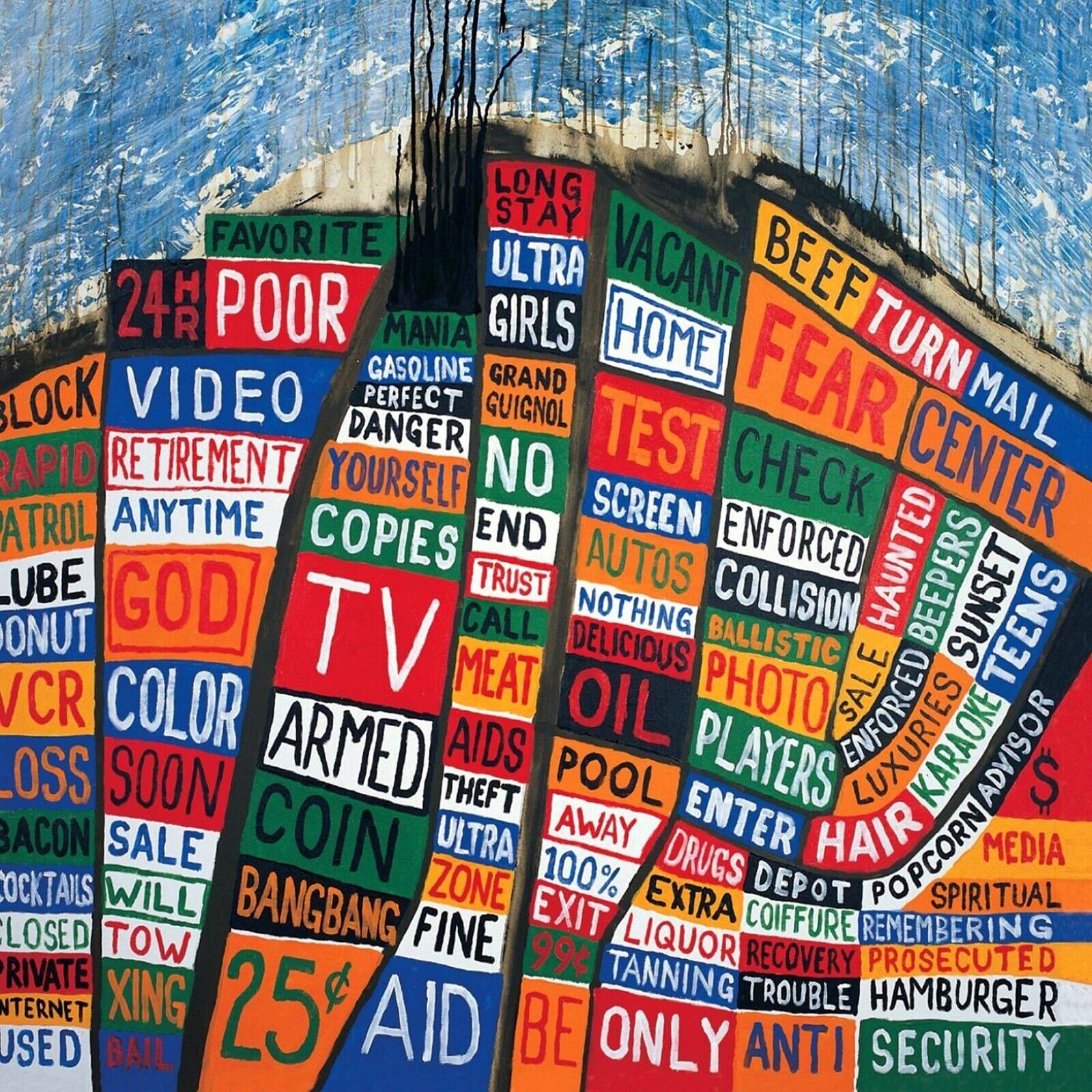 RADIOHEAD バンドポスター Radiohead Rock Band Vintage Band Shot Poster 24 X 34 Black