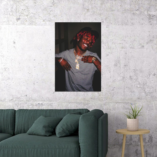 Lil Uzi Vert Rap Music Poster Rapper Wall Art - xonomax