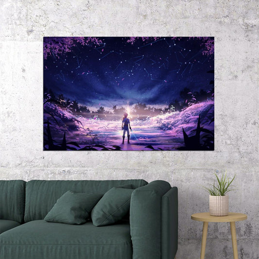 The Legend Of Zelda Breath Of The Wild Nintendo Video Game Poster - xonomax