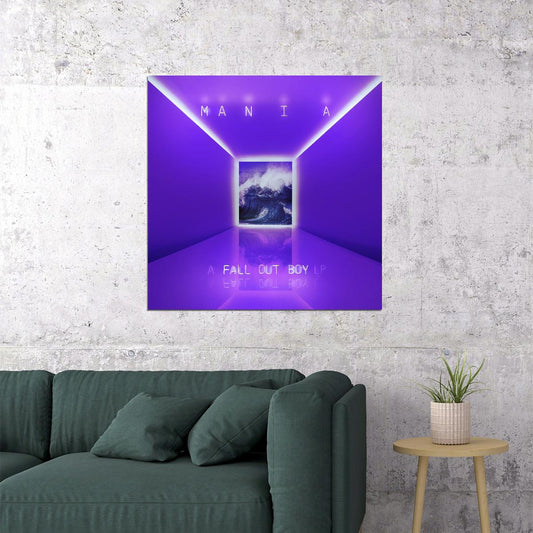 Fall Out Boy Mania Album Cover Art Rock Music Poster Band Print - xonomax