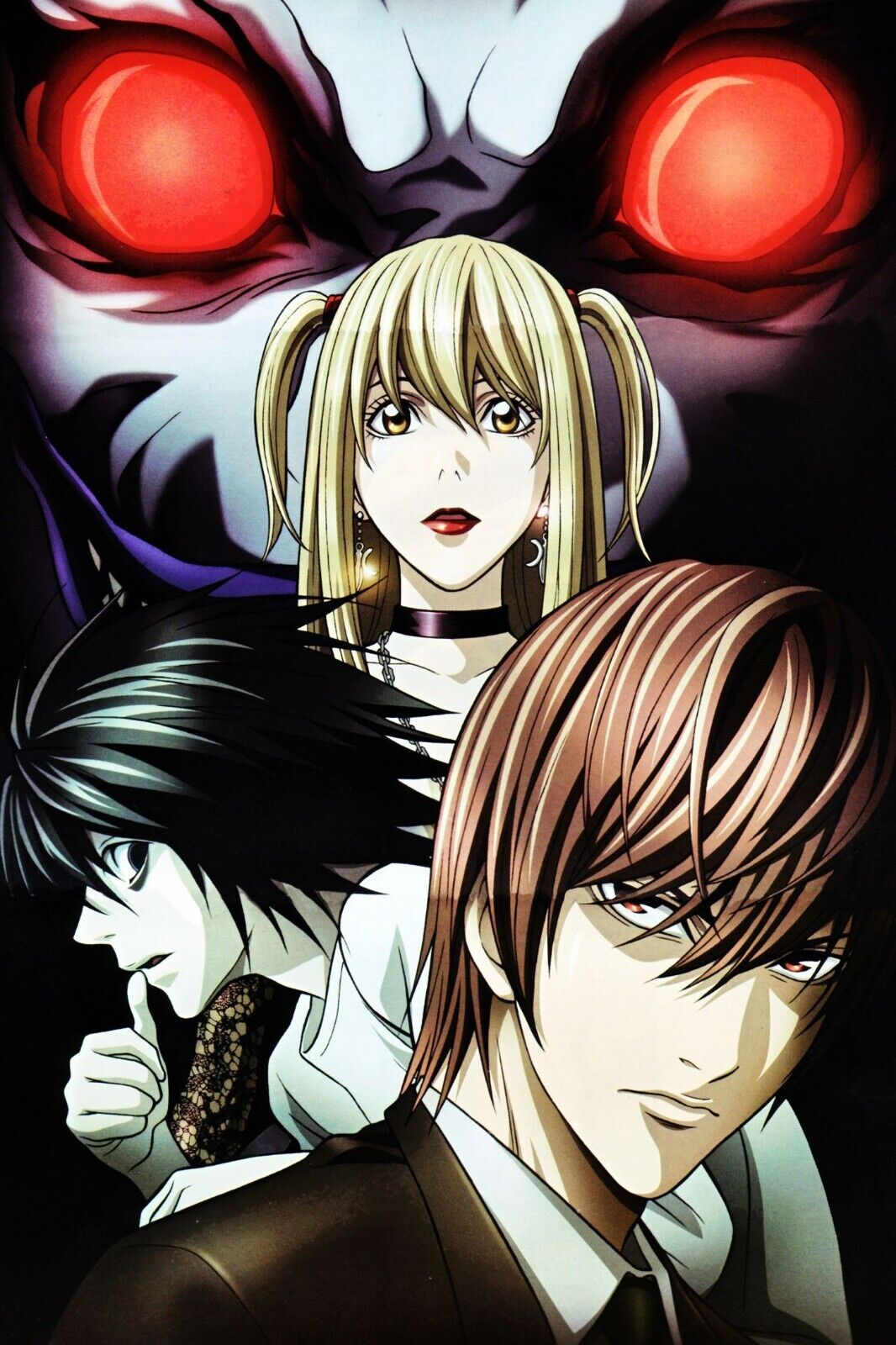 Death Note Anime Poster Japanese Animation Wall Art Manga Series Print - xonomax