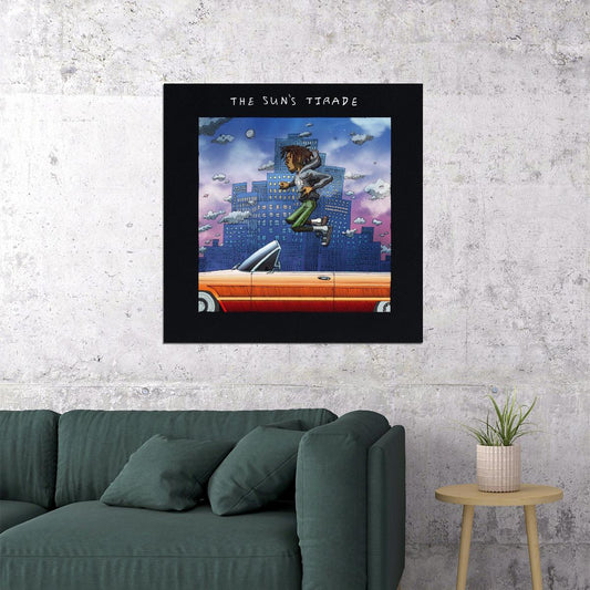 Isaiah Rashad Album Cover Art Hip-hop Music Poster Rap Artist Music Print - xonomax