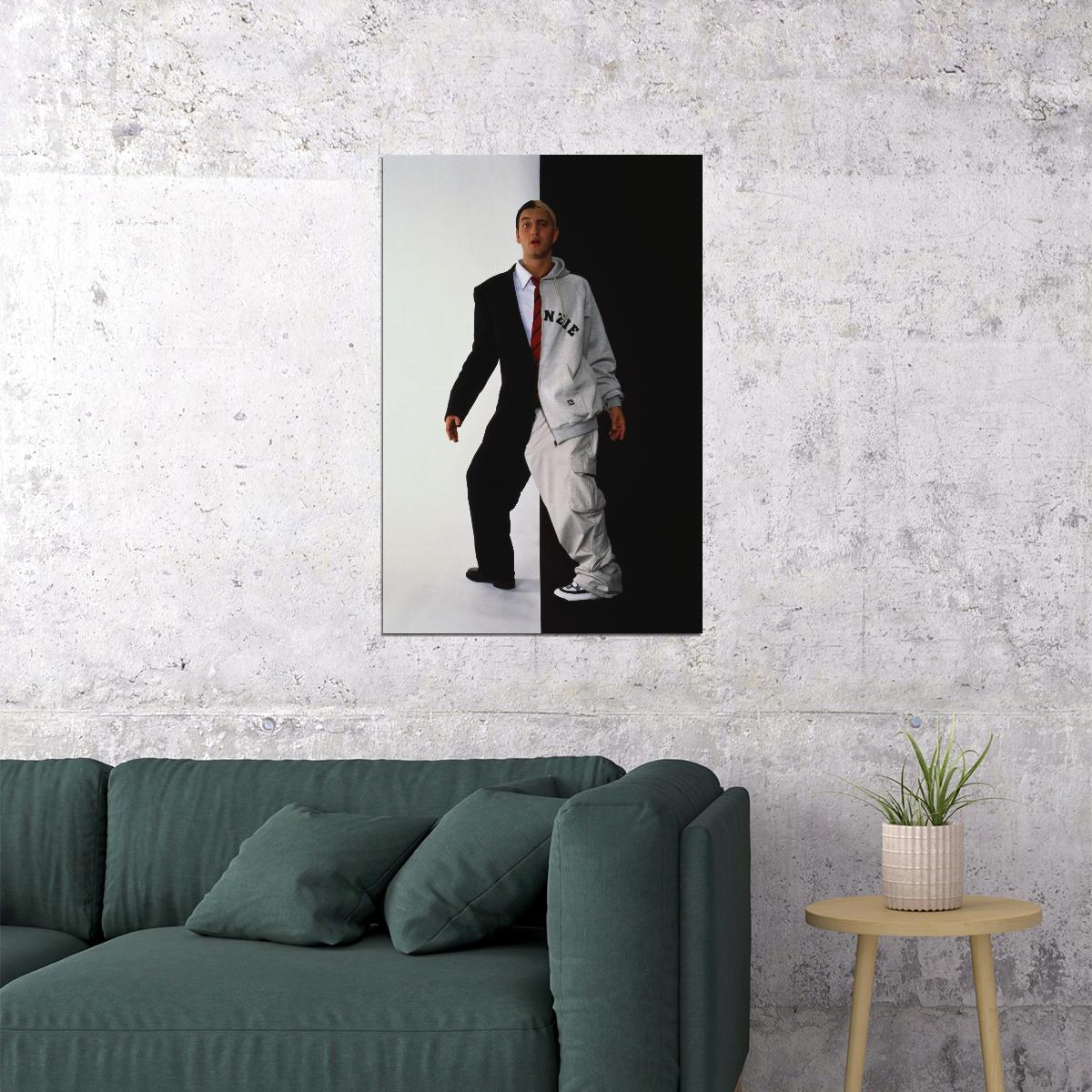 Eminem Poster Hip-hop Music Wall Art Rap Artist Print - xonomax