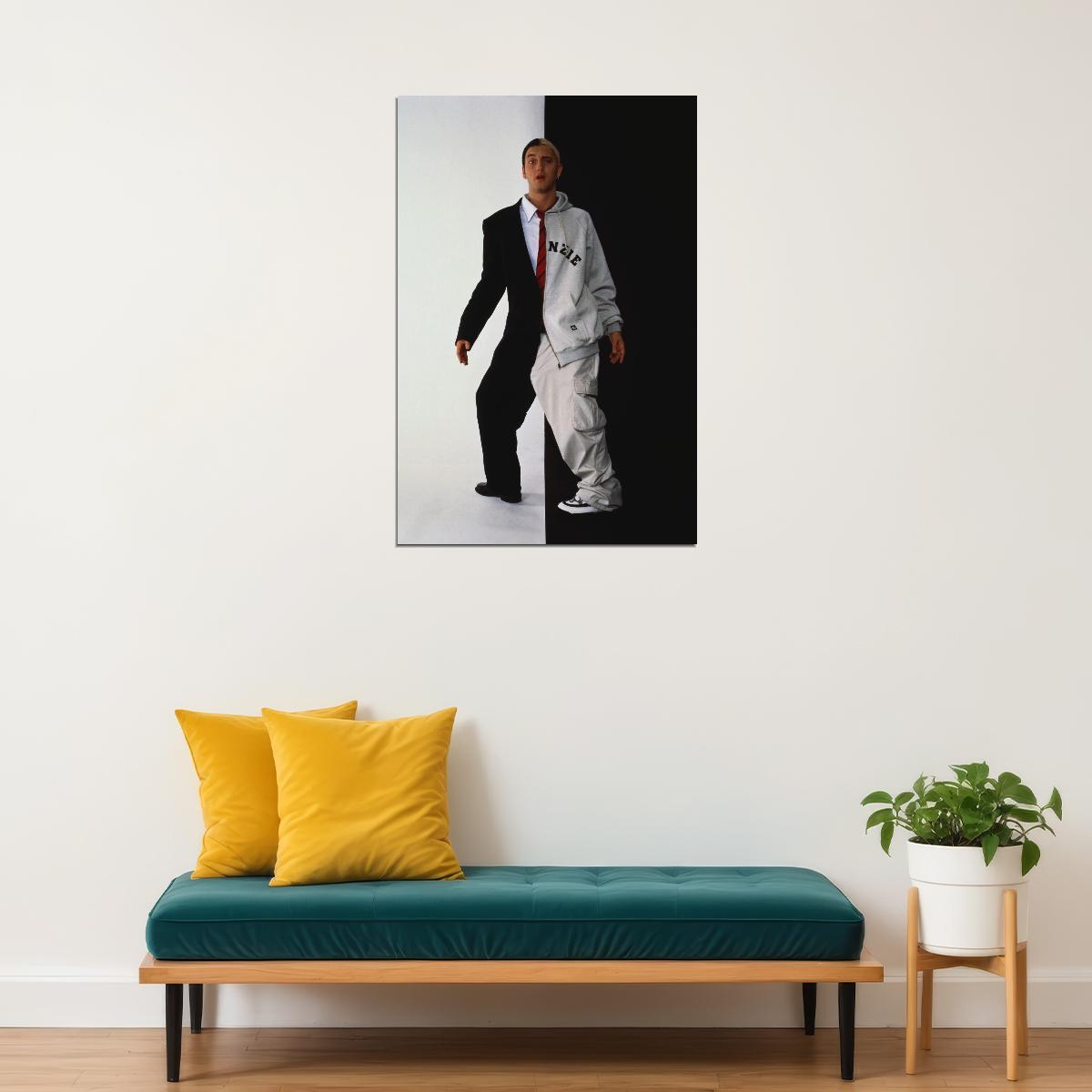 Eminem Poster Hip-hop Music Wall Art Rap Artist Print - xonomax
