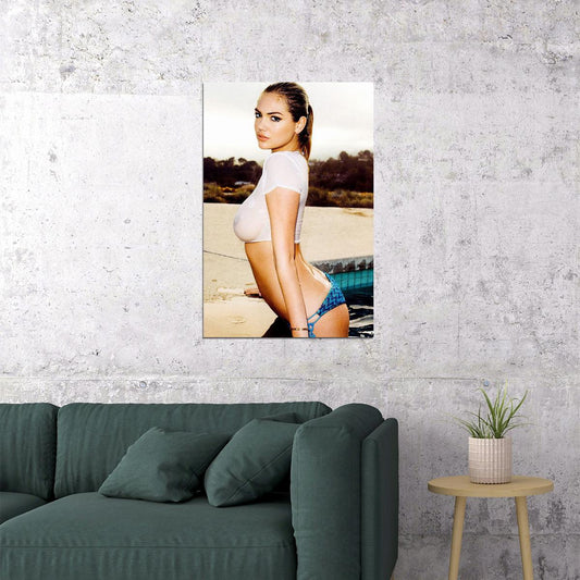 Kate Upton Sexy Model Poster Celebrity Wall Art - xonomax