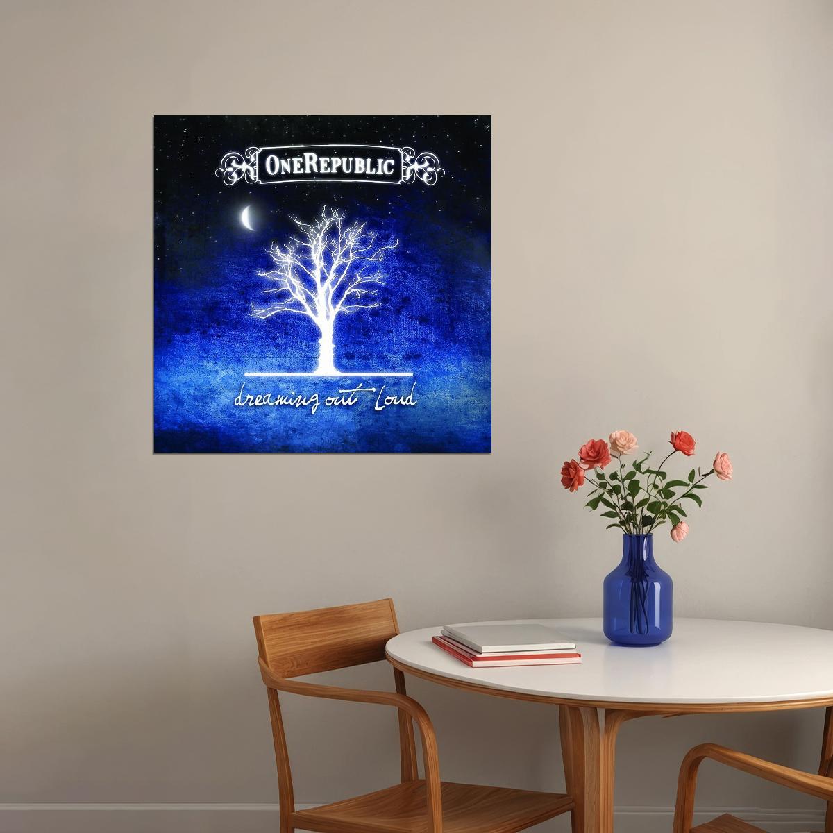 Onerepublic Dreaming Out Loud Album Cover Art Music Poster Wall Print - xonomax