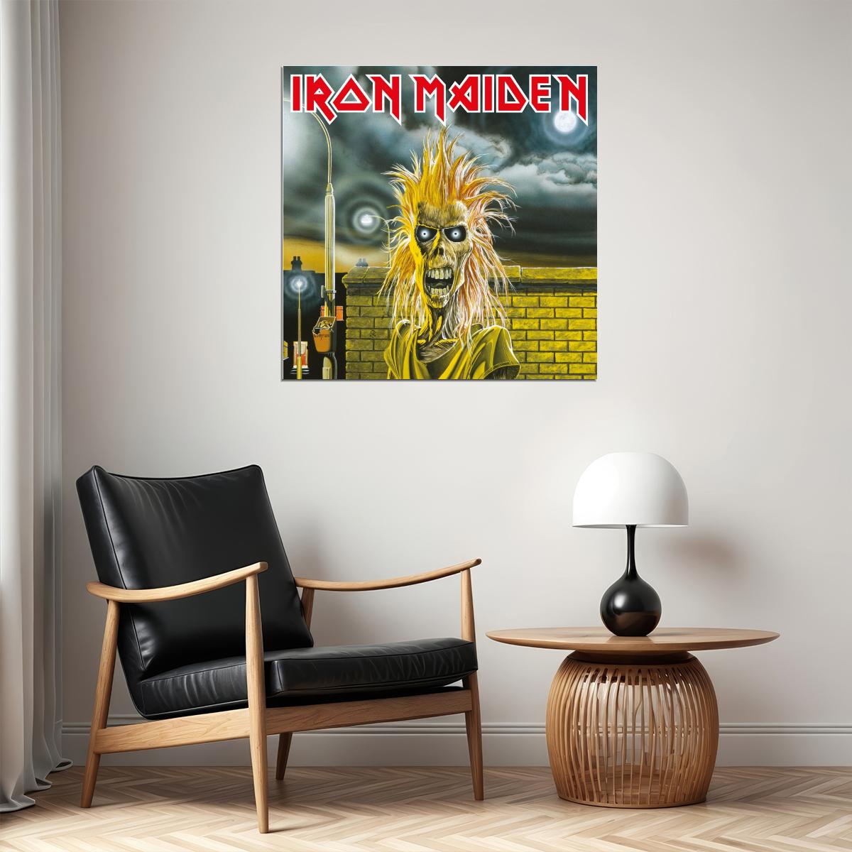 Iron Maiden Album Cover Art Heavy Metal Music Poster Rock Band Music Print - xonomax