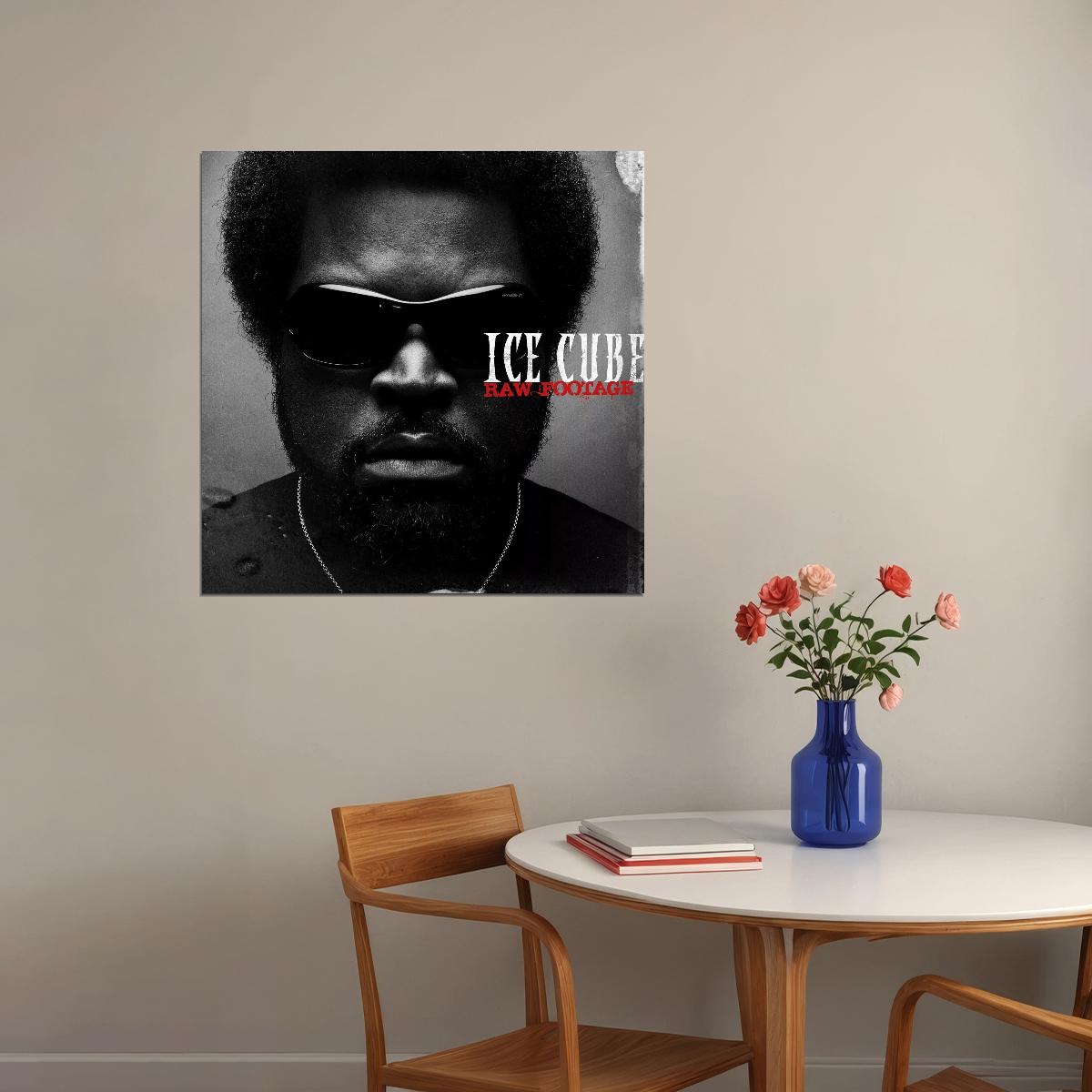 Ice Cube Album Cover Art Hip-hop Music Poster Rap Artist Music Print - xonomax