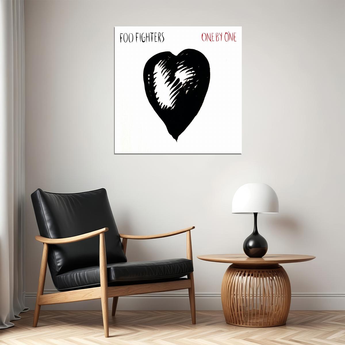 Foo Fighters One By One Album Cover Art Rock Music Poster Band Music Print