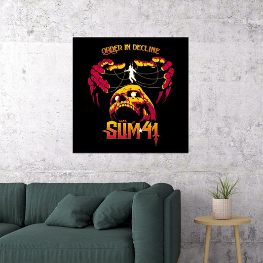 Sum 41 All Killer No Filler Album Cover Art Music Poster Iconic Punk Rock Band Print - xonomax