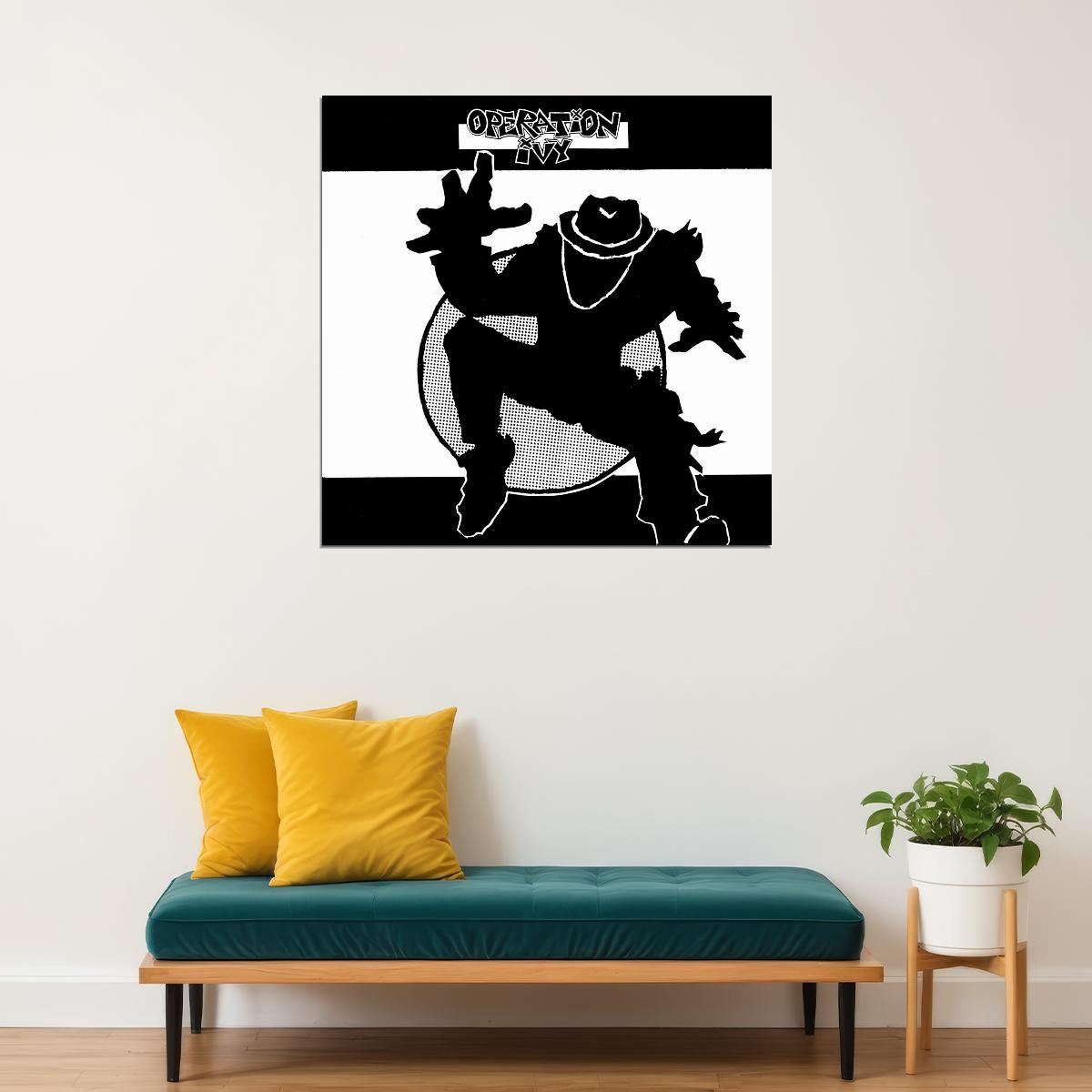 Operation Ivy Energy Album Cover Art Punk Music Poster Wall Print - xonomax