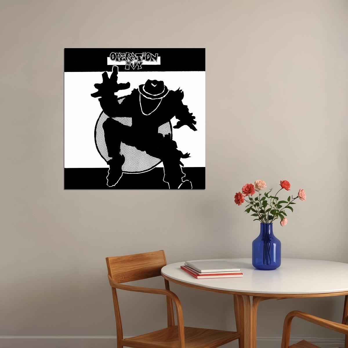 Operation Ivy Energy Album Cover Art Punk Music Poster Wall Print - xonomax